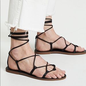 Madewell Lace Up Sandals